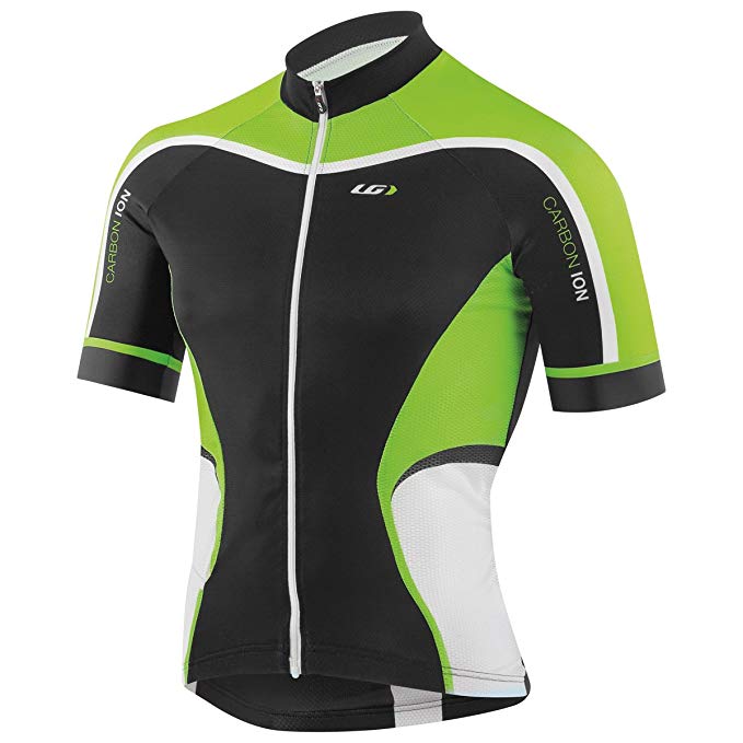 Louis Garneau Elite Carbon Jersey Lime/Black, XL - Men's