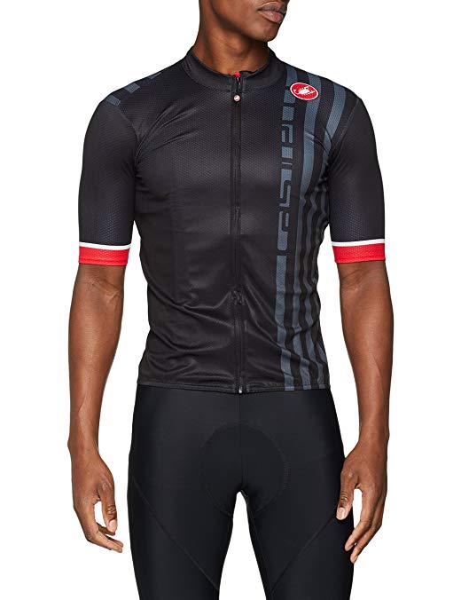 Castelli 2018 Men's Podio Doppio Full Zipp Short Sleeve Cycling Jersey - A18006