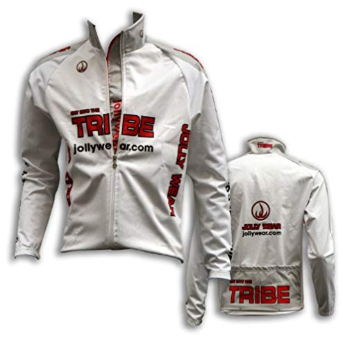 JOLLYWEAR Cycling windproof and rainproof super-thermal Jacket (JW WHITE collection)