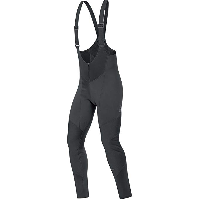 Gore Bike Wear Element Windstopper Soft Shell Bib Tights - Without Chamois - Men's