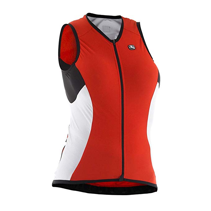 Giordana 2015 Women's Body Clone FR-Carbon Sleeveless Cycling Jersey - gi-s4-wslv-frca