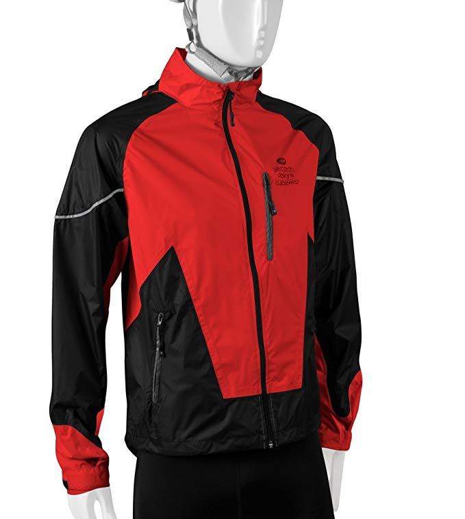 AERO|TECH|DESIGNS Tall Men's Waterproof Breathable Cycling Jacket