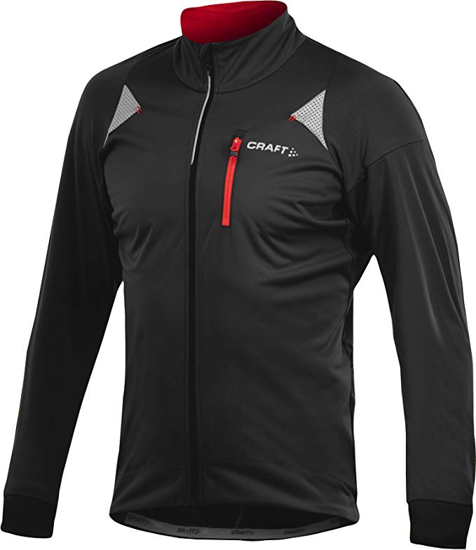 Craft Sportswear M en's Performance Bike Cycling Windproof and Waterproof Storm Jacket: protective/riding/compression/cooling