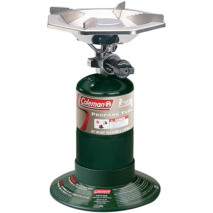 Coleman Bottle Top Propane Stove,Green,6.62