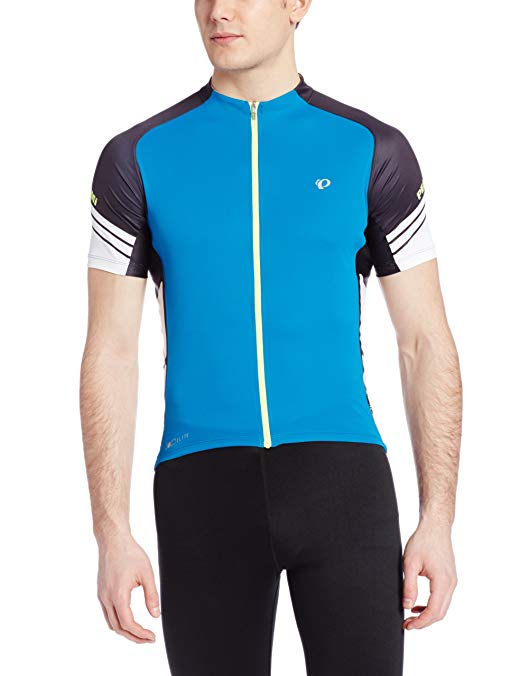 Pearl Izumi Men's Elite Jersey, Mykonos Blue/Black, Medium