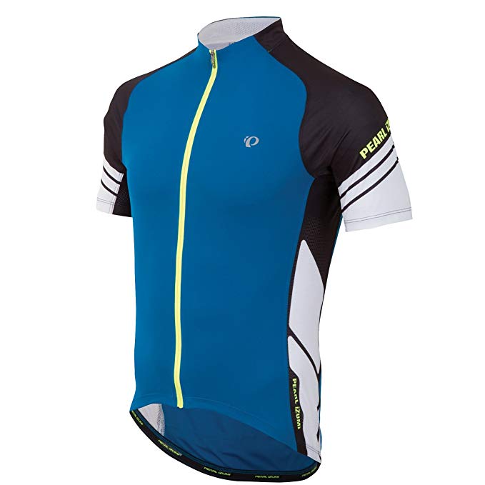 Pearl Izumi Men's Elite Jersey, Mykonos Blue/Black, X-Large