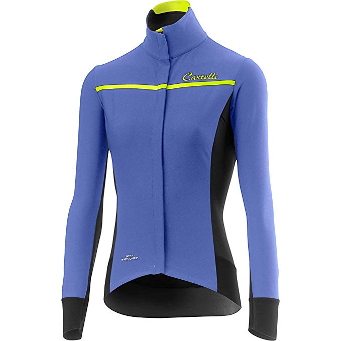 Castelli 2016/17 Women's Trasparente 3 Wind Full Zip Long Sleeve Cycling Jersey - A16544